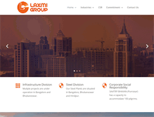 Tablet Screenshot of laxmigroup.org